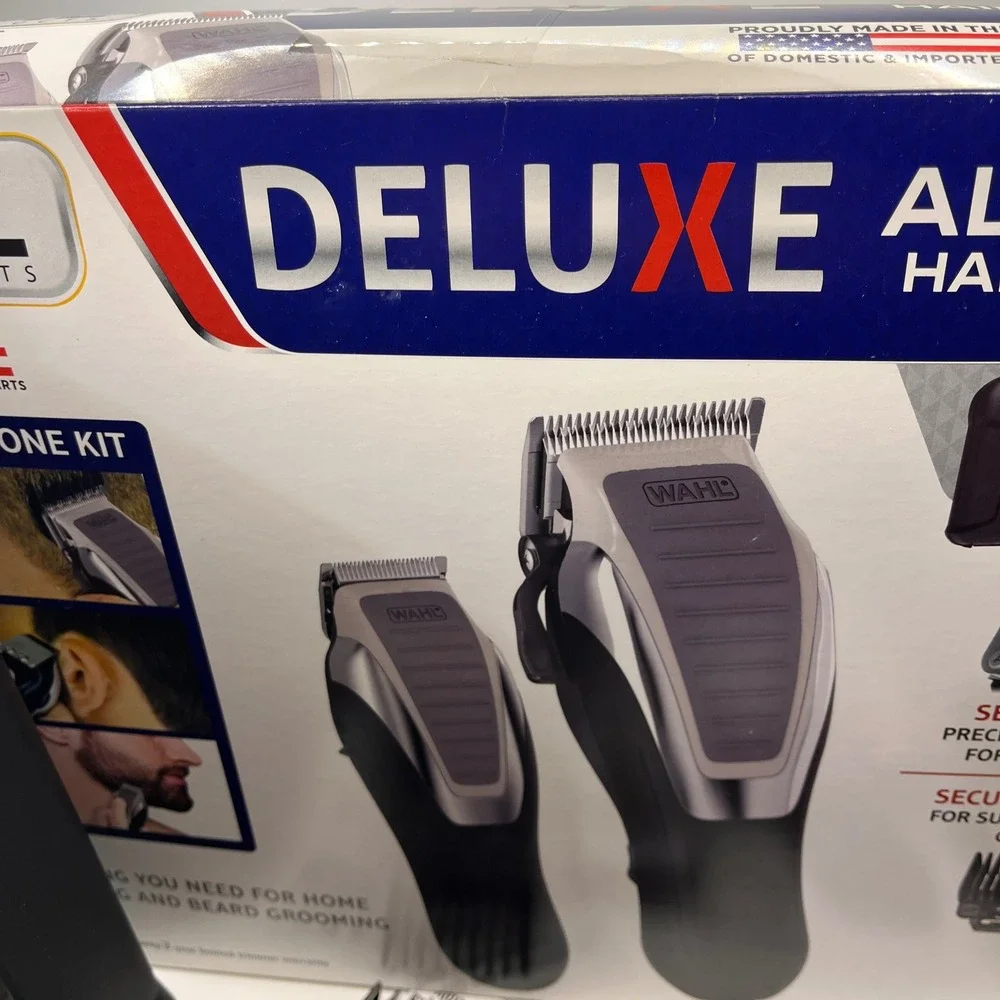 Wahl Deluxe Chrome Pro Corded Hair Clipper Kit *USED - Picture 5 of 13